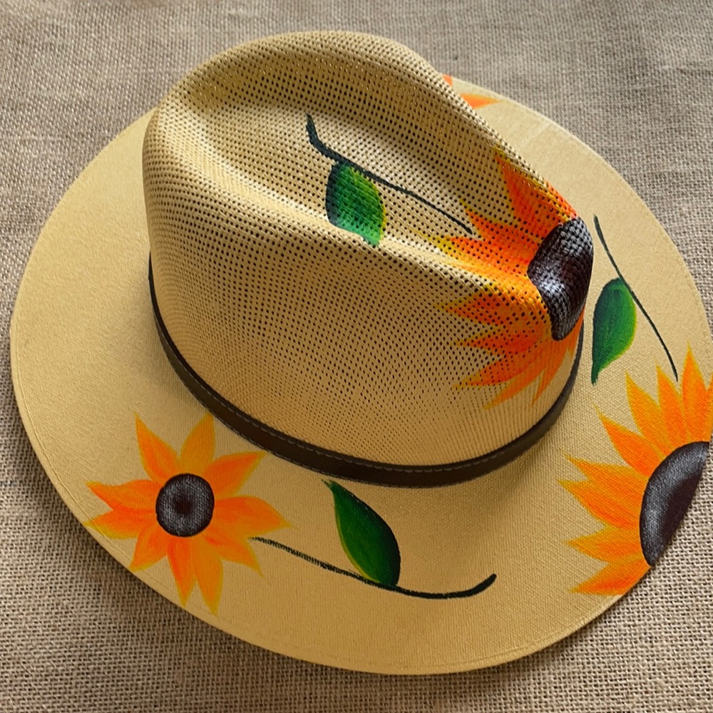 Mexican Handpainted Hat